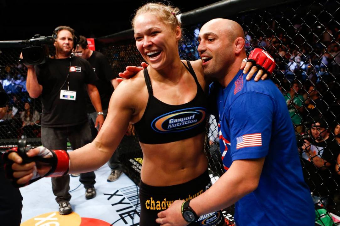 When did Ronda Rousey make her UFC debut?
